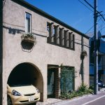 家の中心を貫く地下の和庭（雑誌掲載）｜東京都 S様