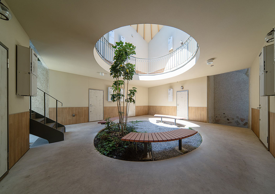 アトリエ ボーヌ- 賃貸住宅建築設計・ローコスト＆長期高利回りの中庭アパルトメント - デザイナーズ物件・おしゃれ賃貸・ヨーロッパ風・賃貸経営・中庭・新しいアパート・丸山耕一 まるやまこういち・丸山保博 まるやまほはく