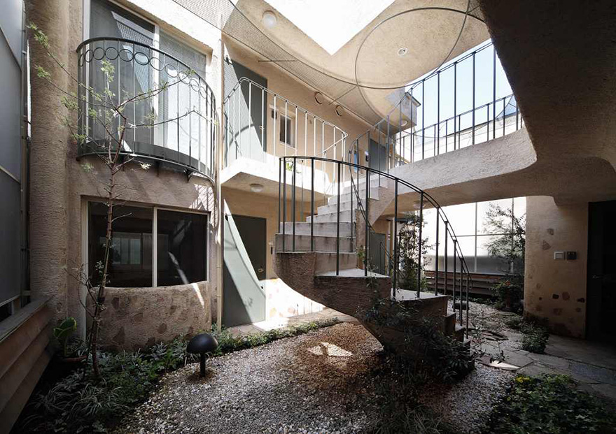 アトリエ ボーヌ- 賃貸住宅建築設計・ローコスト＆長期高利回りの中庭アパルトメント - デザイナーズ物件・おしゃれ賃貸・ヨーロッパ風・賃貸経営・中庭・新しいアパート・丸山耕一 まるやまこういち・丸山保博 まるやまほはく